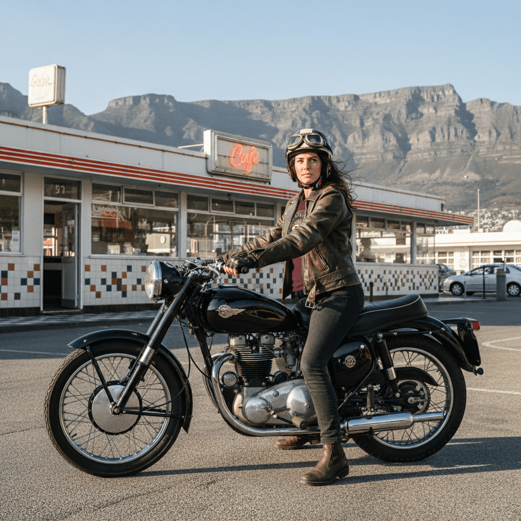 Vintage BSA Motorcycle Garage Black T-Shirt with 1967 Retro Shield Design Dare to Live Apparel