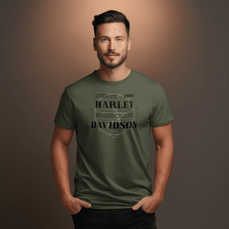 Harley Davidson Military - Mockup (1)