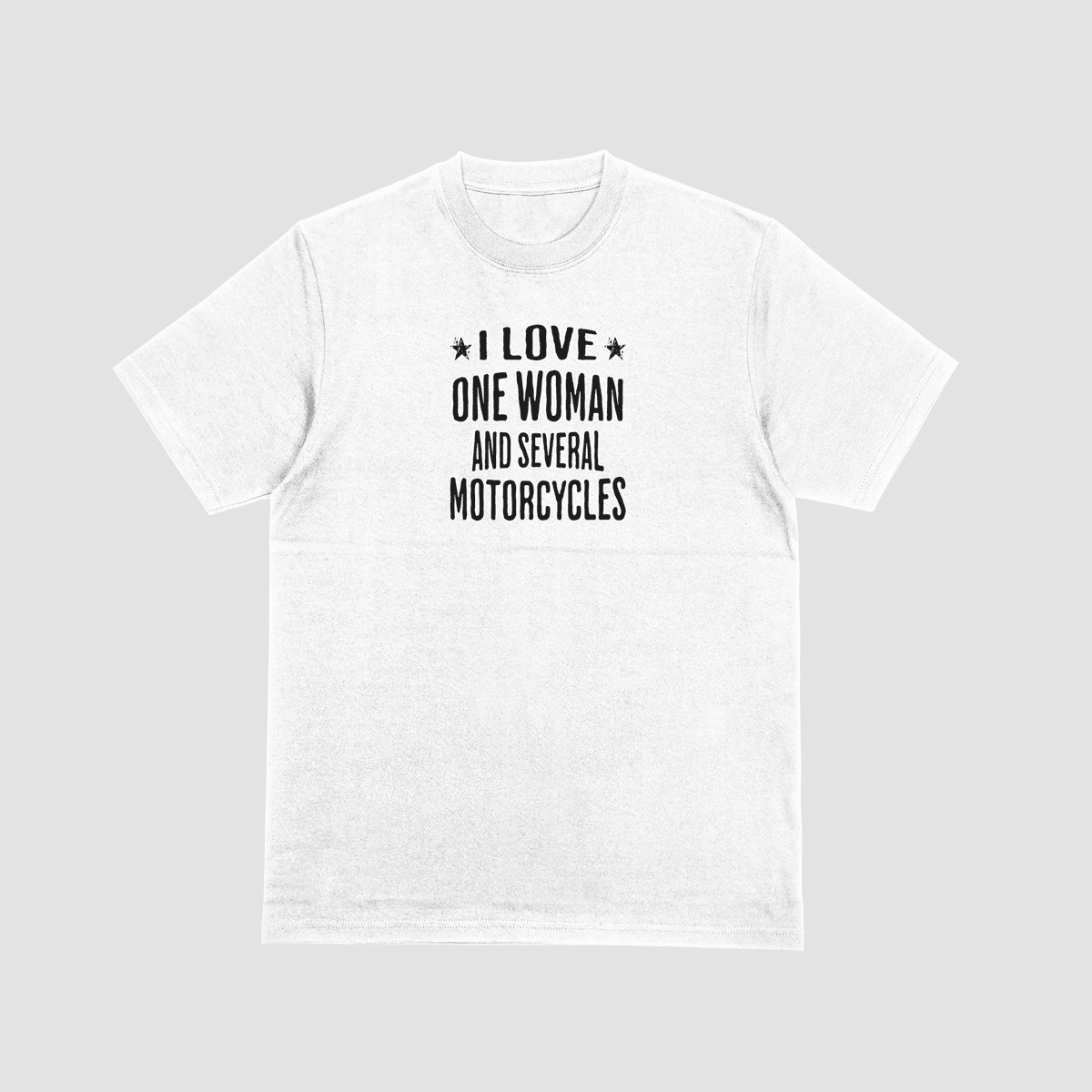 I love one woman - Mockup
