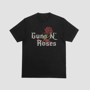 Shop the Guns N' Roses "Blood & Roses" ladies t-shirt. Premium 165gsm combed cotton in long or short sleeve. The ultimate rock graphic tee in South Africa.